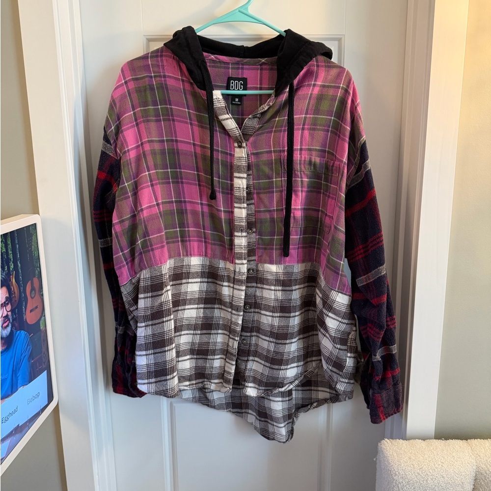 BDG mixed Plaid Shirt